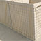 Durable Welded Military Sand Gabion Box Wall Hesco Barrier With Sand For Defence