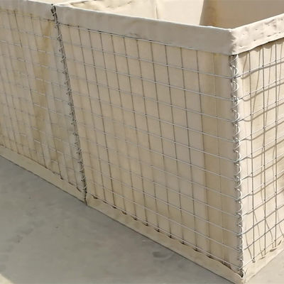 Welded Mesh  Barrier Gabion Box 50-150mm Aperture