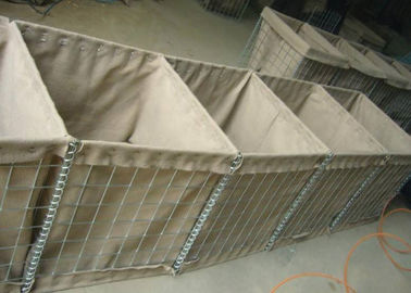 3mm itary Defebsive Barriers / Sand Barrier Gabion Mesh Box