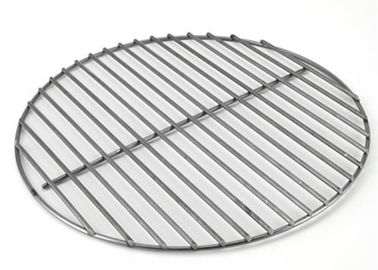 Silver Color Durable Barbecue Grill Mesh , Bbq Wire Mesh With Plain Weave