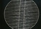Silver Color Durable Barbecue Grill Mesh , Bbq Wire Mesh With Plain Weave