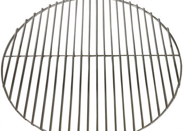 Stainless Steel BBQ Grill Mesh Mat 240mm Round Polished