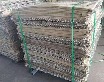 Galvanised Welded Mesh Defebsive Barriers / itary Defebsive Bastion For Defensive Wall