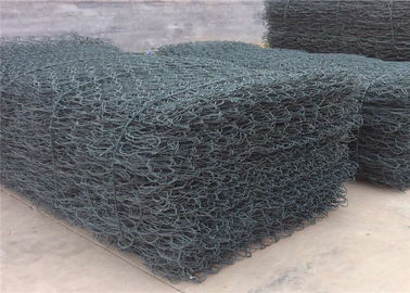8x10 PVC Coated Gabion Basket 2.7mm Wire for River Bank