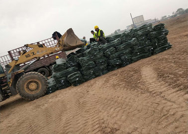 Galvanized Gabion Baskets 2.0-3.7mm Wire with PP Geobags for Highway Greening
