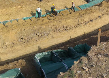 PP Geotechnical Bags itary Bunker Galfan Metal Gabion Baskets