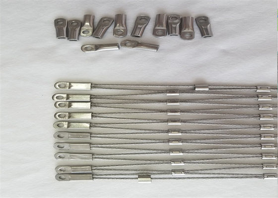 Stainless Steel 304/316 Rhomboid Hole Rockfall Netting 1m-6m Width