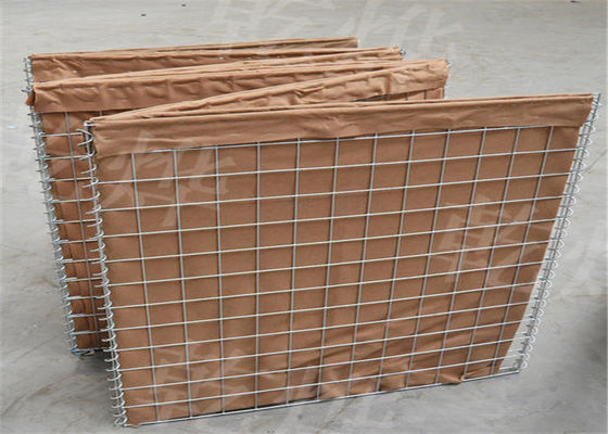 Galvanized Iron Wire Defensive Bastion Barrier System 3.0mm 50x50mm