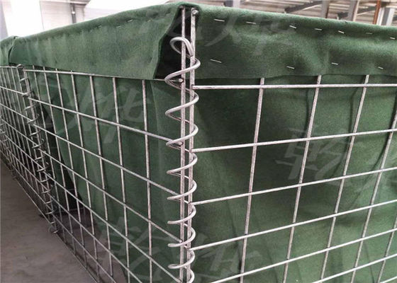 Defensive 76.2x76.2mm Defensive itary Bastion Wall Hot Dipped Galvanized