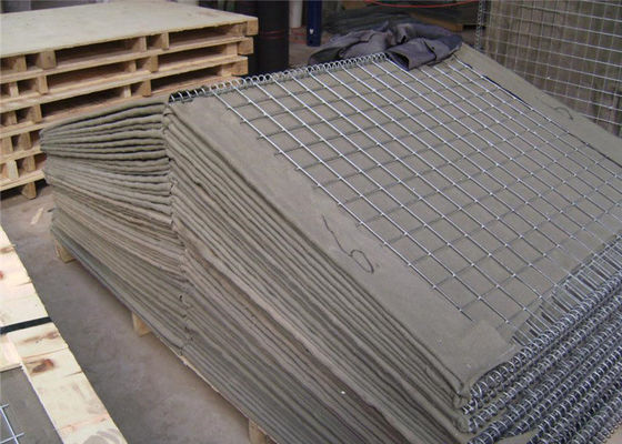 Defensive 76.2x76.2mm Defensive itary Bastion Wall Hot Dipped Galvanized