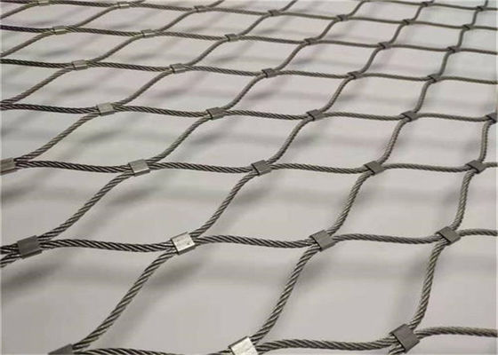 Stainless Steel Rope Mesh 1.5-2mm Wire Diameter for Zoo Enclosures