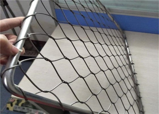 316 Stainless Steel 7x19 Wire Rope Mesh 1.5-2mm Diameter