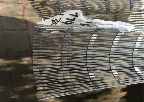 Stainless Steel 316L Rope Mesh 1.5-2mm Wire Dia for Zoo Aviary