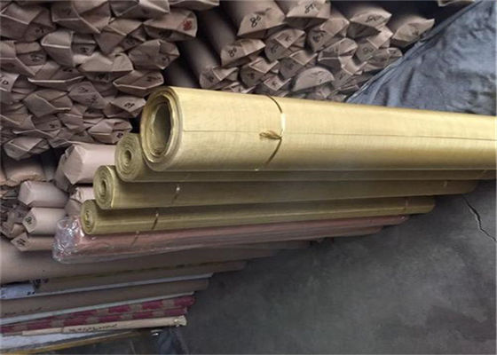 Ultra Fine Pure 0.914m Width Copper Wire Mesh Screen