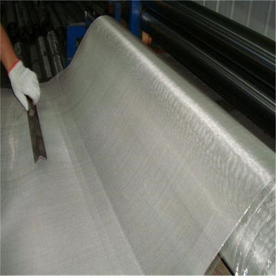 FeCrAl Fireproof Wire Mesh 30 Mesh 0.25mm Silver for Fireplace