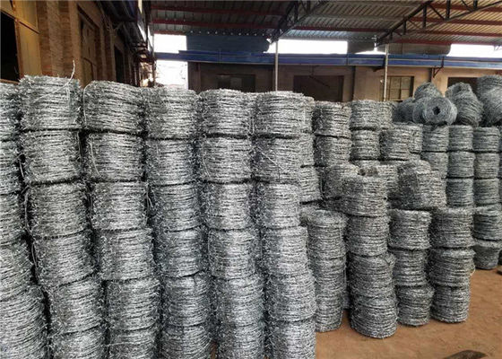 Galvanized Barbed Wire 2.5mm for Animal Farming Anti Theft