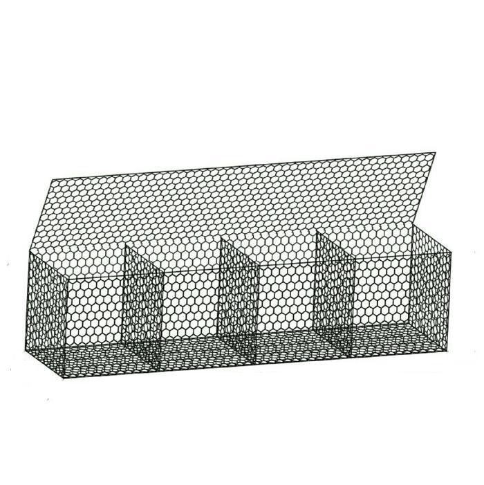 High Strength Hexagonal Gabion Box Reinforced Soil Systems Sample Available