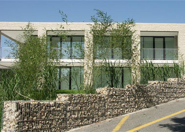 Zinc / Galfan Coated Welded Mesh Gabions Used For Walkway Gabion Boxes